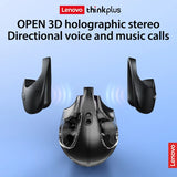 Lenovo X15pro OWS Earphone Bluetooth 5.4 Ear-mounted Sports Waterproof Wireless Earphones with Lanyard