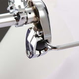 Set Stand Holder Musical Instrument Accessory Sturdy Hardware Double Bracket for Tom Drum