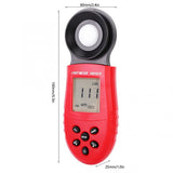 HS1010 Digital Light meter 1-200,000 Luminometer 1 0.1 0.01 Illuminometer /FC Illumination Meter HS1330 HS1332