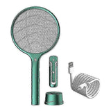 Mosquito Killer Usb Rechargeable Electric Fly Swatter For Home, Outdoor