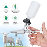 2ml/5ml Automatic Livestock Continuous Metal Syringe Veterinary Equipment With Bottles Vaccination Double vaccine bottle