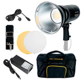 Portable Camera Fill Light with APP Control, Built-in Battery, and Dual Power Options