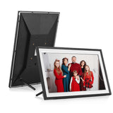 Andoer 15.6-Inch WiFi Digital Photo Frame Cloud Digital Picture Frame 1920*1080 TFT Screen Touch Control 16GB Storage Auto Rotation Share Photos via A