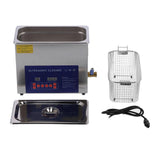 Degassing Ultrasonic Cleaner 6L 2Frequency 40kHz/33kHz Timing Heating Digital Display MH031G