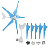 Wind Generator Kit 5 Blades with Controller Power for Street Lights NE400S6 400W DC24V