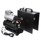 Air Compression Machine Portable Model Spray Painting Gun Low Noise Pump Brush 2023L/MinUS Plug 110V