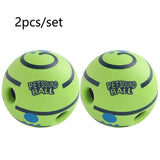 2pcs Dog Ball Toys for Small Medium Dogs Tooth Cleaning Interactive Elasticity Chew Toy Rubber Safe Food Ball Toy Pet Stuff