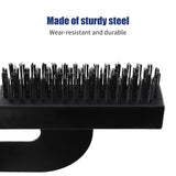 2pcs Reciprocating Saw Wire Brush Attachment Electric Cleaning Brush for Rust Removal, Grinding, Stain Removal, Wall Finishing