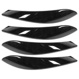 4Pcs Interior Door Pull Handle Outer Cover Replacement Trim Fit for 3 4 series F30 F31 F32 F33 F34 F35 F36 F80 F82 F83 2013?2018Black
