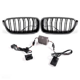 Front Kidney Grille Grill with LED Light for 3 Series F30 F31 F35 2012-2019 Accessories 51130054493