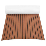 Dark Brown EVA Teak Decking Sheet  Boat Flooring Fit for Yacht