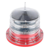 Solar Power Beacon Light LED Flashing Floating Lamp IP68 Waterproof for Marine Ship Boat