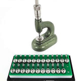 48Pcs Dies Watch Case Closer Removal Repair Watchmaker Jewelling Tool US STOCK