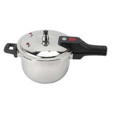 304 Stainless Steel Pressure Cooker Soup Pot Fast Cooking Energy Efficient Multifunctional Kitchen Cookware 4L 20cm