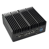 N100 Firewall Computer Soft Router DDR5 4800MHz 4x2.5G I226 LAN Support M.2 NGFF SSD Industrial Fan