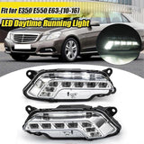 A2128200756 A2128200856 Daytime Running Light LED Fog Lamps for W212 E350 E550 E63 2010-2016