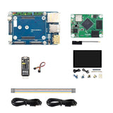 Core3566 Module Kit RK3566 Quad-Core Processor, with 8-Inch -Compatible Touch Screen for CM4 US PLU