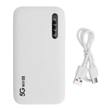 5G WiFi 6 Mobile Hotspot High Speed Support 16 Devices 6100mAh Portable WiFi Hotspot Router with SIM Card Slot for Phone Tablet