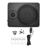 8 Inch Car Subwoofer 600W Powered Car Speaker Ultra Slim Compact Aluminium Alloy Car Subwoofer for Truck