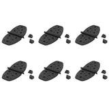 6Pcs Exhaust Y Pipe Single Flappers Water Shutters for Mercury Marine V6 807166A2