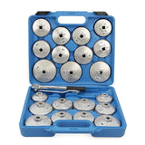 Alloy Steel Oil Filter Wrench Collection Hand Removal Toolkit, 23 Size For Car Mechanic DIYer Enthusiasts Professional