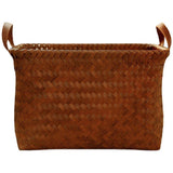 Toy Storage Basket Pastoral Style Storage Basket Woven Basket Home Laundry Basket