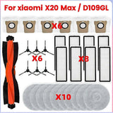 For Vacuum Parts Main Roller Side Brush Hepa Filters Mop Cloth Dust Bags