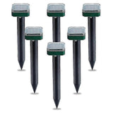 6 Pcs Solar Powered Snake Repellent For Outdoorsultrasonic Snake Repellentsolar Snake Repellent F Fr