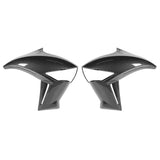Front Side Radiator Fairingfor KAWASAKI,2pcs Carbon Fiber Style Motorcycle Fairing Motorcycle Front Side Radiator Cover Exquisite Design