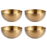 Large Capacity Stainless Steel Salad Bowls Korean Soup Rice Noodle Ramen Bowl Kitchen Food Container