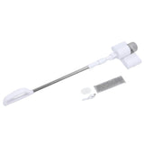 USB Rechargeable Window Vacuum Cordless Electric Glass Cleaning Tool Handheld Window Cleaner with 180 Degree Adjustable Head Telescopic Pole