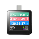 KM003C USB C Tester Power Meter 50V 6A Voltage Tester USB C Tester Power Multimeter Current Meter Tester Detector