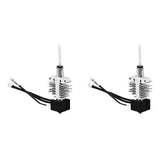 2X Upgrade Hotend Kit for -5 S1 24V 60W Heating Rod Bimetallic Throat Thermostability 3D Printer Par