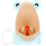 1pc Children Cartoon Pattern Standing Potty Toilet Urinal Potty Training Boy Pee Trainer for Boys (Light Green)