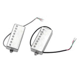 105mm Total Length Humbucker Pickups Guitar Pickup Set Metal Frame Kits Electric Guitar Pickups Musical Instruments