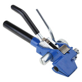 Metal Zip Tie Tightener Tensioning Cable Tie Gun Stainless Steel Durable Packer Manual Bundle Tool Cutting Function