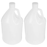 2pcs Gallon Plastic Jug Empty Gallon Milk Jugs with Caps Empty Gallons Bottles