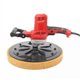 220V Cement Mortar Polishing Machine Electric Trowel Wall Smoothing Tool +3 Pads js