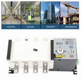 Dual Power Automatic Transfer Switch 2 in 1 Out 250A PC Grade Isolation Type Power Transfer Switch A