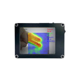 Advanced Industrial Infrared Thermal Imager TICAM1 with Visible Light Lens, Temperature Detection for Floor Heating Maintenance, Dual Display Fusion M