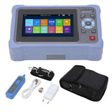 Optical Network Tester OTDR Optical Time Domain Reflectometer 4.3in Touch Screen EU Plug 110?240V