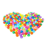 100PCS Kids Ball Colorful Fun Plastic Ball Pit Balls for Babies Kids Children Birthday Parties Events Playground Games Pool Tent Ocean Swim Toys Ball