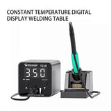 MECHANIC T210 LED Large Display Intelligent Desktop Soldering Iron Heating Core Short Circuit Protection Welding Station js