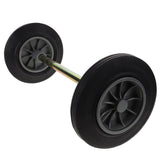 1 Set Garbage Can Wheel Gallon Trash Can Wheel Waste Bin Replacement Wheel Supply