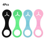 3/4/5/7/10pcs Dog Poop Bag Holder Leash Waste Carrier Holder Pets Hands Free Knot Holder