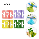 3/4/5/7/10pcs Dog Poop Bag Holder Leash Waste Carrier Holder Pets Hands Free Knot Holder