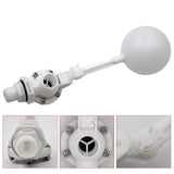 3/4" DN20 Automatic Float Ball Valve Adjustable Water Control Switch For Aquarium Water Tower Water Tank Farm Water feeding tool