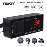 30 Pce AC-112 Digital Waterproof Temperature Controller Microcomputer Thermostat for Aquarium Reptile NTC Sensor