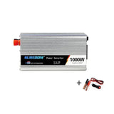 1000W Peak Power Inverter DC 12V to AC 110V/220V Auto Portable Charger Converter Adapter Modified Sine Wave Universal Socket