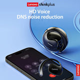 Lenovo X15pro OWS Earphone Bluetooth 5.4 Ear-mounted Sports Waterproof Wireless Earphones with Lanyard